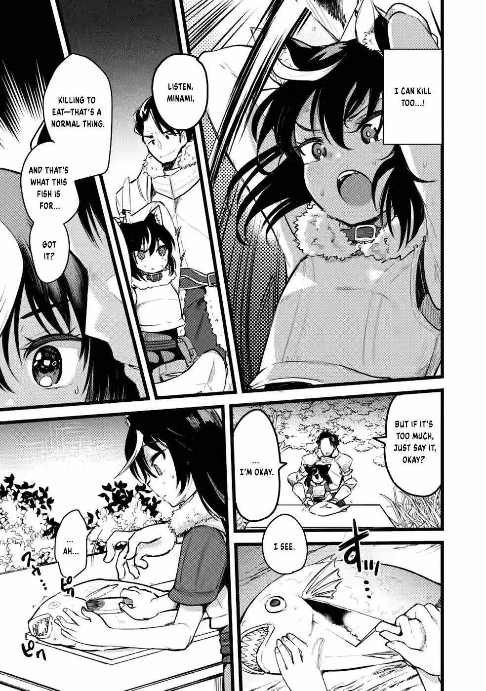 Yuusha ni Narenakatta Sanbaka Trio wa, Kyou mo Otoko Meshi wo Koshiraeru. Chapter 6 14